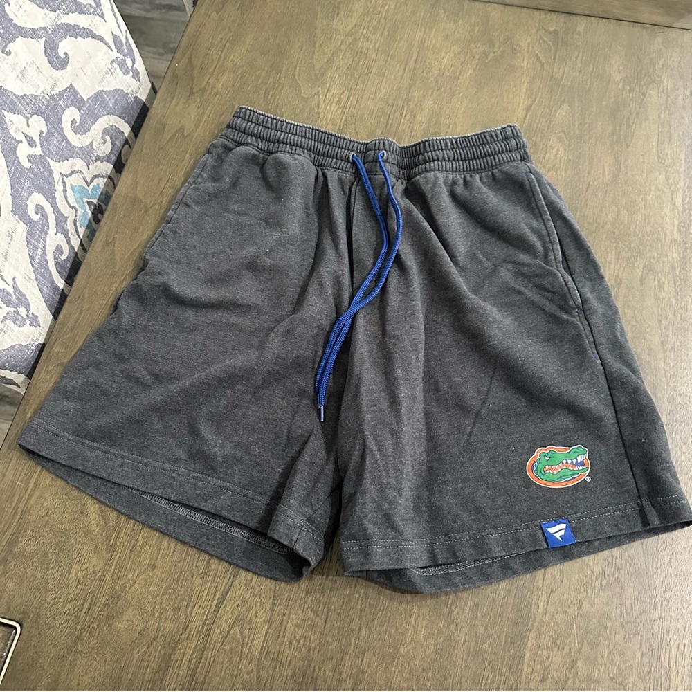 Fanatics Gray Athletic Men's Shorts Drawstring Florida Gators Size Medium